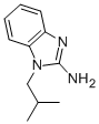 Structure of 1-(2-methylpropyl)benzimidazol-2-amine