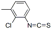 Structure of BENZENE, 2-CHLORO-1-ISOTHIOCYANATO-3-METHYL-