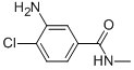 3-amino-4-chloro-N-methylbenzamide结构式