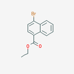 Structure of Ethyl 4-Bromo-1-naphthoate