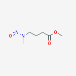 4-[nitroso(trideuteriomethyl)amino]butanoic acid结构式