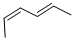 Structure of 2,4-HEXADIENE