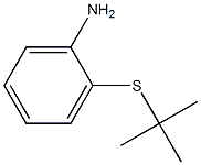 Structure of 2-(tert-butylthio)aniline