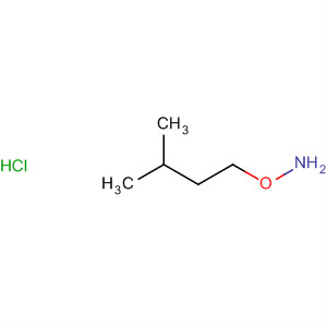 Structure of Hydroxylamine, O-(3-methylbutyl)-, hydrochloride