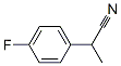 Structure of 2-(4-fluorophenyl)propiononitrile