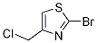 Structure of 2-BROMO-4-(CHLOROMETHYL)THIAZOLE