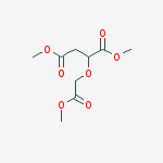 Structure of Butanedioic acid, (2-methoxy-2-oxoethoxy)-, dimethyl ester