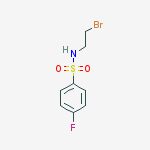 Structure of N-(2-Bromoethyl)-4-fluorobenzenesulfonamide