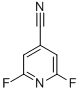 Structure of 2,6-DIFLUORO-4-CYANO-PYRIDINE
