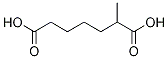 Heptanedioic acid, 2-Methyl-结构式