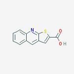 Structure of Thieno[2,3-b]quinoline-2-carboxylic acid