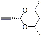 Structure of 1,3-DIOXANE,2-ETHYNYL-4,6-DIMETHYL-,(2A,4A,6A)-
