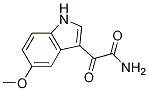 5-methoxy-alpha-oxo-1H-Indole-3-acetamide结构式