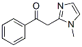 Structure of 2-(1-METHYL-1H-IMIDAZOL-2-YL)-1-PHENYLETHANONE