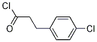Benzenepropanoyl chloride, 4-chloro-结构式