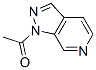 Structure of 1-pyrazolo[3,4-c]pyridin-1-ylethanone