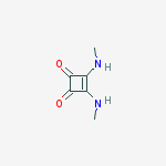 Structure of 3-Cyclobutene-1,2-dione, 3,4-bis(methylamino)-