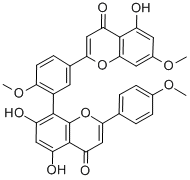 Chemical structure of SCIADOPITYSIN