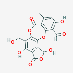 Salazinic acid结构式
