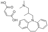 Structure of TRIMIPRAMINE MALEATE SALT