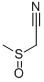 METHANESULFINYL-ACETONITRILE结构式