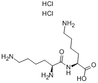 Structure of H-LYS-LYS-OH 2HCL