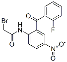 Structure of 2-bromo-N-[2-(2-fluorobenzoyl)-4-nitrophenyl]acetamide
