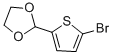 Structure of 1-BROMO-5-(1,3-DIOXOLAN-2-YL)THIOPHENE