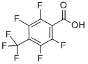 Structure of 2,3,5,6-TETRAFLUORO-4-(TRIFLUOROMETHYL)BENZOIC ACID