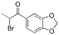Structure of 1-(benzo[d][1,3]dioxol-5-yl)-2-bromopropan-1-one