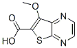 Thieno[2,3-b]pyrazine-6-carboxylic  acid,  7-methoxy-结构式
