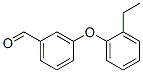 Structure of BENZALDEHYDE, 3-(2-ETHYLPHENOXY)-