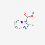 2-Chloroimidazo[1,2-a]pyridine-3-carboxylic acid结构式