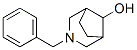 3-BENZYL-3-AZABICYCLO[3.2.1]OCTAN-8-OL结构式