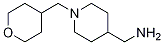 Structure of 4-Piperidinemethanamine, 1-[(tetrahydro-2H-pyran-4-yl)methyl]-