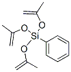 Structure of Silane,tris[(1-methylethenyl)oxy]phenyl-