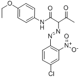 Structure of Pigment Yellow 75