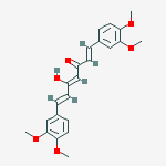 Structure of 1,4,6-Heptatrien-3-one, 1,7-bis(3,4-dimethoxyphenyl)-5-hydroxy-,
(1E,4Z,6E)-