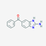 Structure of 2-AMINO-5-BENZOYL-BENZIMIDAZOLE