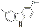 6-methoxy-3-methyl-9H-carbazole结构式