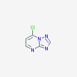 Structure of 7-chloro-[1,2,4]Triazolo[1,5-a]pyrimidine