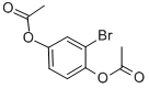 Structure of 1 4-DIACETOXY-2-BROMOBENZENE  97