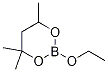 Structure of 2-Ethoxy-4,4,6-trimethyl-1,3,2-dioxaborinane