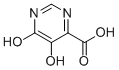5,6-二羟基嘧啶-4-羧酸结构式