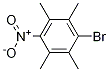 Structure of 1-bromo-2,3,5,6-tetramethyl-4-nitrobenzene