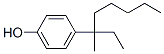 Structure of 4-(1-ethyl-1-methylhexyl)phenol