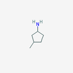 Cyclopentanamine, 3-methyl-结构式
