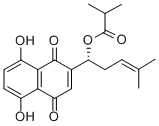 Structure of ISOBUTYRYLSHIKONIN