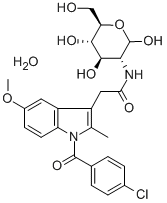 Structure of glucametacin