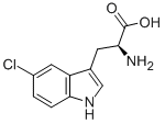 Structure of (S)-2-AMINO-3-(5-CHLORO-1H-INDOL-3-YL)-PROPIONIC ACID